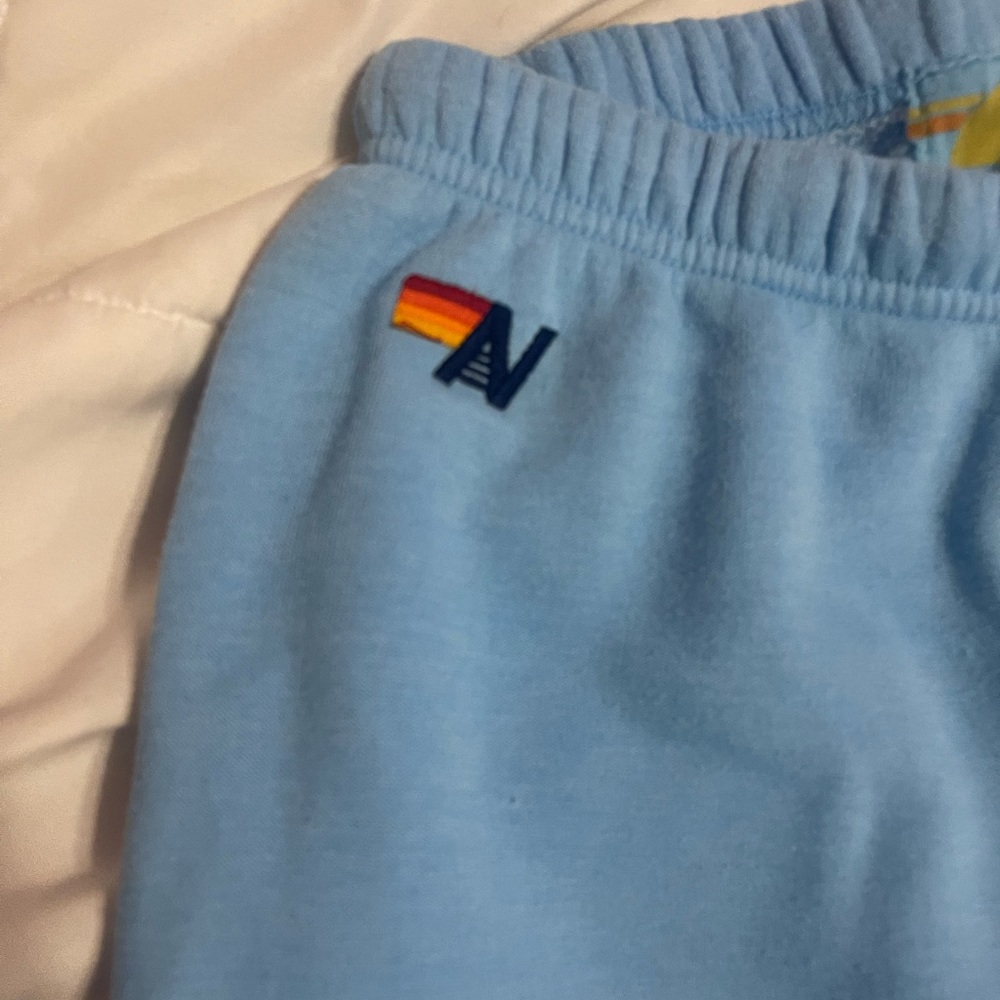 blue aviator nation sweatpants